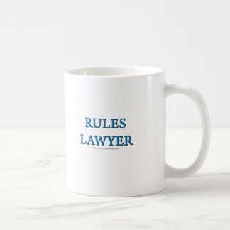 Taza De Café Abogado de las reglas