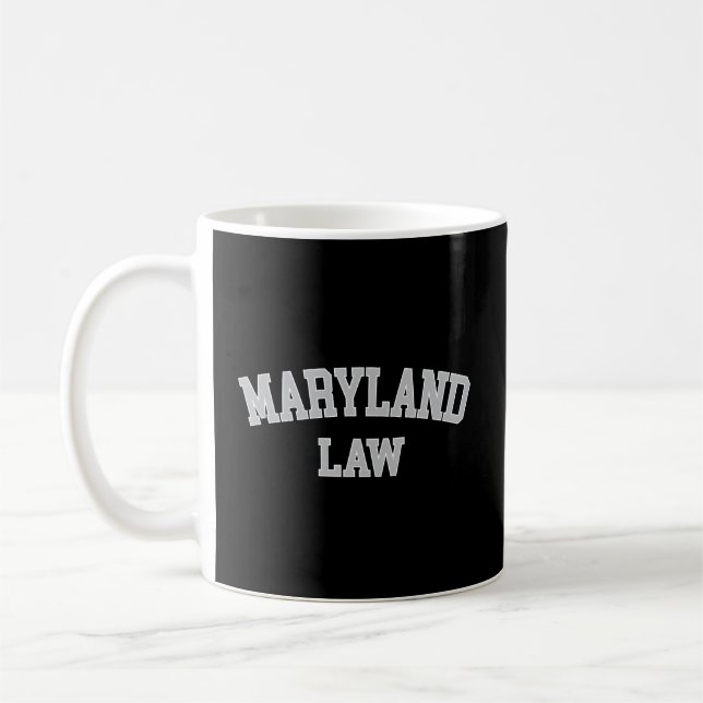 Taza De Café Abogado de Maryland Abogado Abogado Abogado de la  (Izquierda)