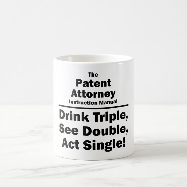 Taza De Café abogado de patentes (Centro)