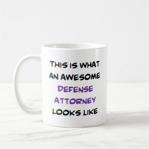 Taza De Café abogado defensor, impresionante