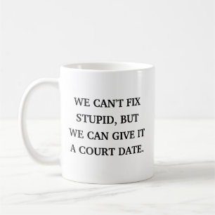 Taza De Café Abogado Divertido Sarcástico