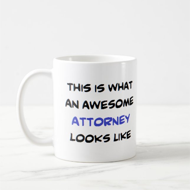 Taza De Café abogado, impresionante (Izquierda)