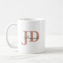 Abogado lindo graduado JD nombre personalizado