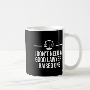 Taza De Café Abogado Padre Madre Escuela de Derecho Graduación 