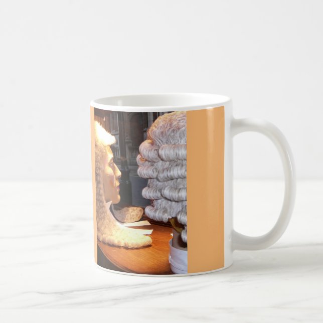 Taza De Café "Abogados/abogados en pelucas inglesas " (Derecha)