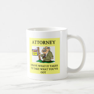 Taza De Café abogados y chiste de los abogados