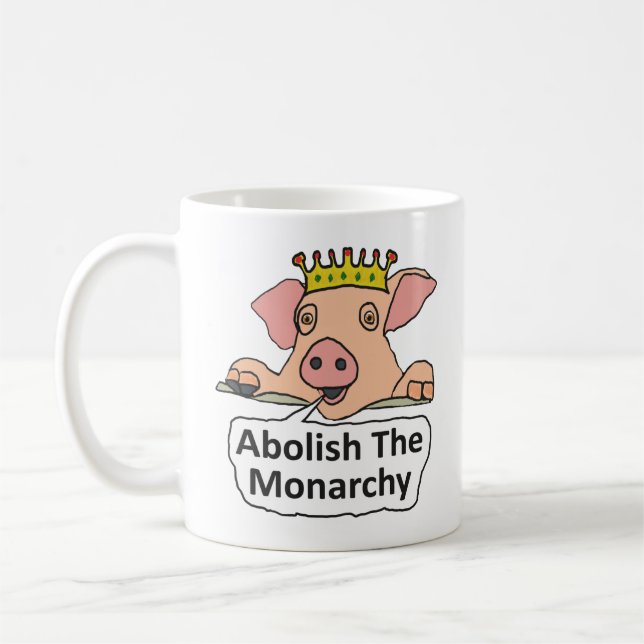 Taza De Café Abolir La Monarquía (Izquierda)