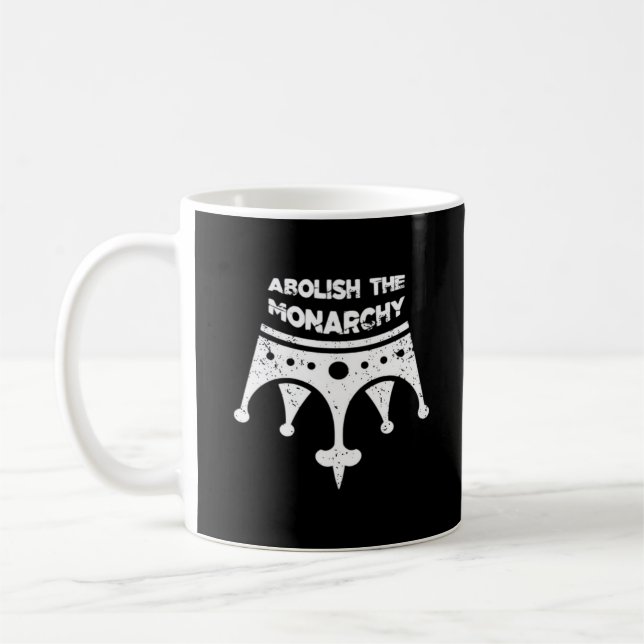Taza De Café Abolish Anti No Kings In America Bumper Classic (Izquierda)