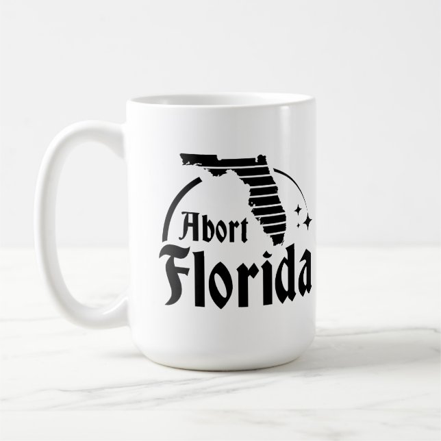 Taza De Café Abortar Florida (Izquierda)