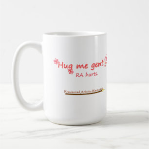 Taza De Café Abráceme asaltan suavemente
