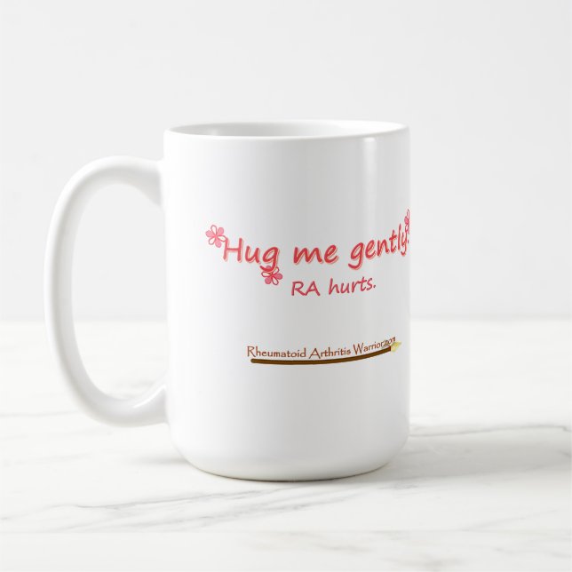Taza De Café Abráceme asaltan suavemente (Izquierda)