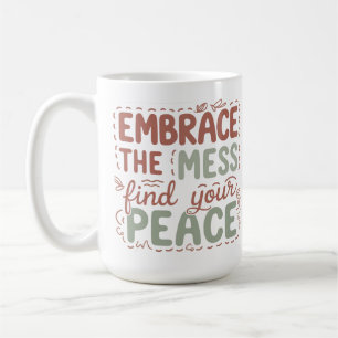 Taza De Café Abran el ajedrez para encontrar su paz Inspirador