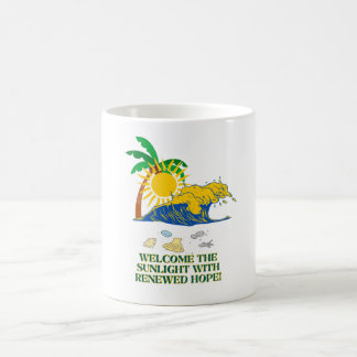 Taza De Café "¡Abraza la luz del sol con renovada esperanza!"