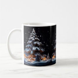 Taza De Café "¡Abraza la magia de la noche de los Navidades!"