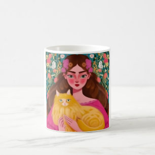 Taza De Café ¡Abraza la magia del amor felino!