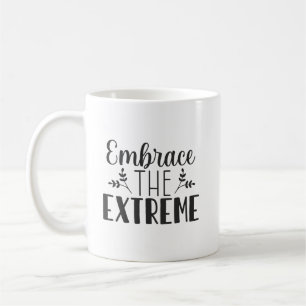 Taza De Café Abraza lo más extremo - Hustle, Gym, Éxito