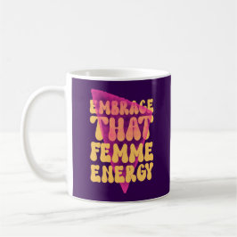 Taza De Café Abrazando Ese Femme Energy Classic Mug