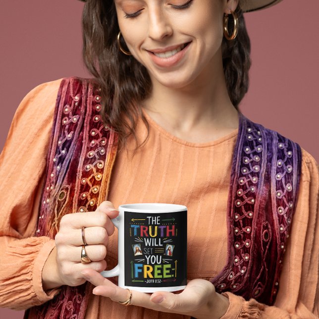 Taza De Café Abrazando la liberación: La verdad develada (Subido por el creador)