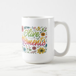 Taza De Café Abrazar cada boca - "Olivar los momentos"