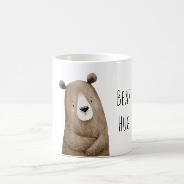 Taza De Café Abrazo de Oso Animal (Centro)