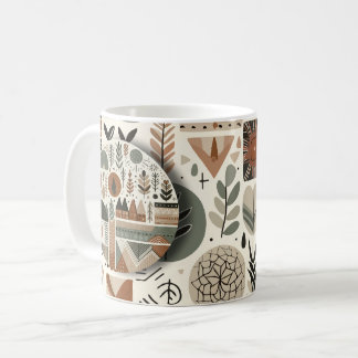 Taza De Café Abrazo étnico terrenal