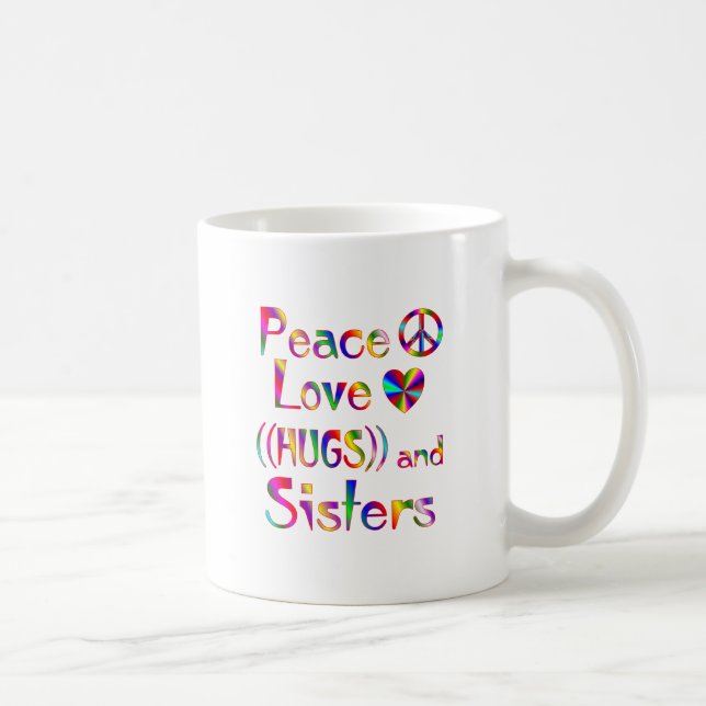 Taza De Café Abrazos de la hermana (Derecha)