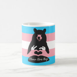 Taza De Café Abrazos de oso de la mamá (transporte)