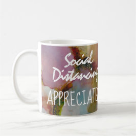 Taza De Café Abrazos virtuales de distanciamiento social