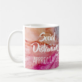 Taza De Café Abrazos virtuales de distanciamiento social