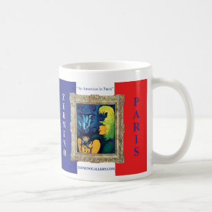 Taza De Café Abrigo de x 2 de "Cirque Mére y de Enfant"