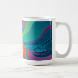 Taza De Café Abrigo del arte de la cáliz de MLTS alrededor de