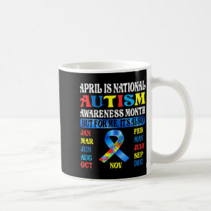 Taza De Café Abril Es Mes Nacional De Concientización Sobre El