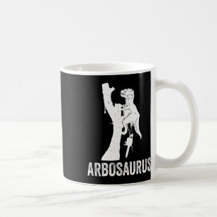 Taza De Café Abrosaurus Arborista Trepa Árboles Cortador de Árb