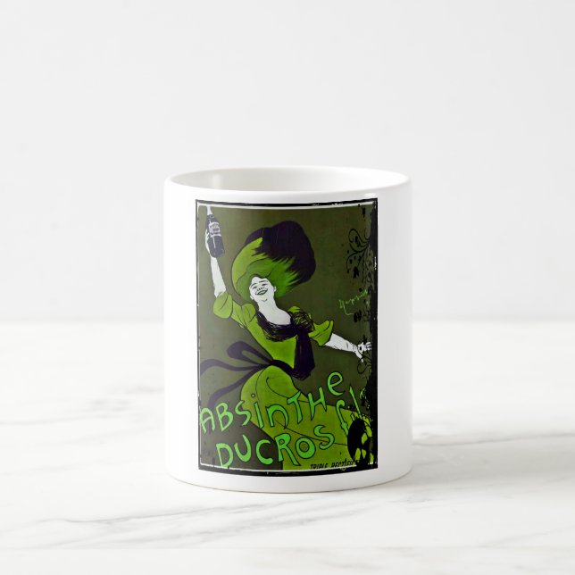 Taza De Café Absinthe en verde (Centro)