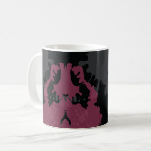 Taza De Café Abstracciones coloridas: Una fusión de salpicadura
