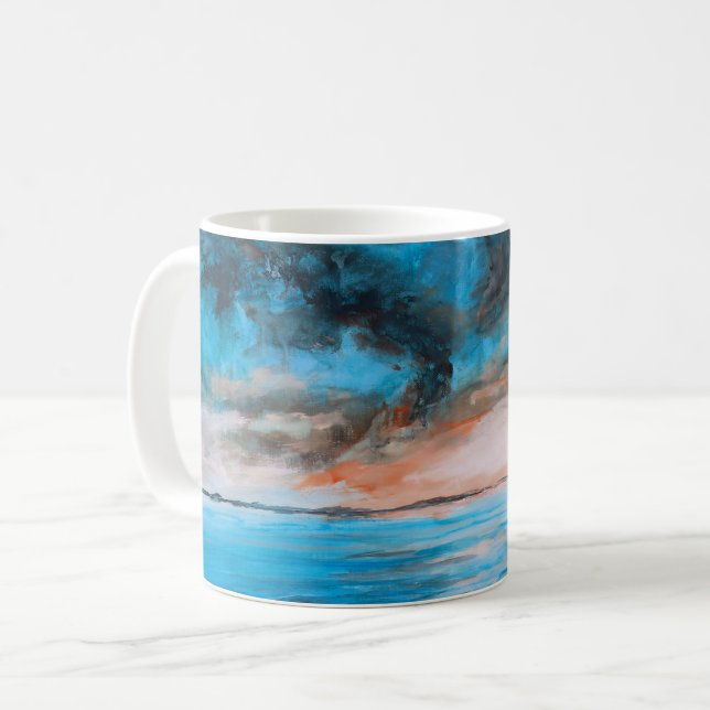 Taza De Café Abstract Art  (Anverso izquierdo)