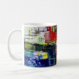 Taza De Café Abstract Art 
