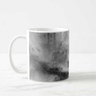Taza De Café Abstract Black and White Light Trails Long Exposur