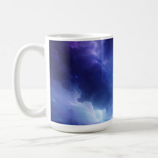 Taza De Café Abstract Deep Space Coffee Mug (Izquierda)