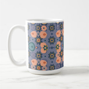 Taza De Café Abstract Dream Wave – Vibrant Surreal Flow
