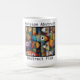 Taza De Café Abstract Fish