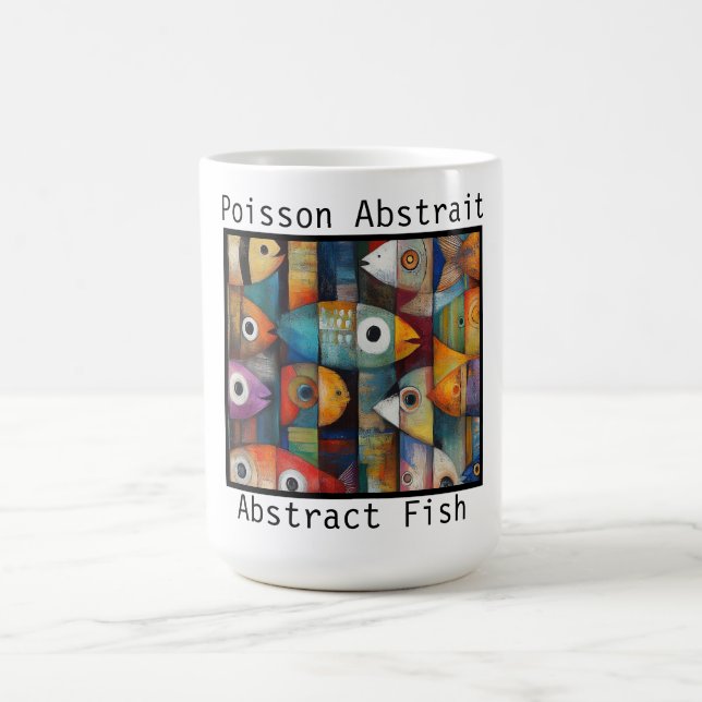 Taza De Café Abstract Fish (Centro)