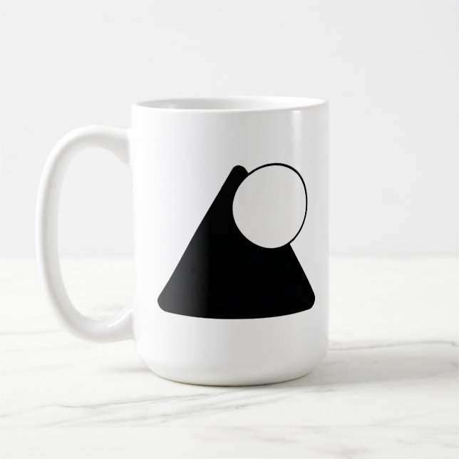 Taza De Café Abstract Geometric Shapes (Izquierda)