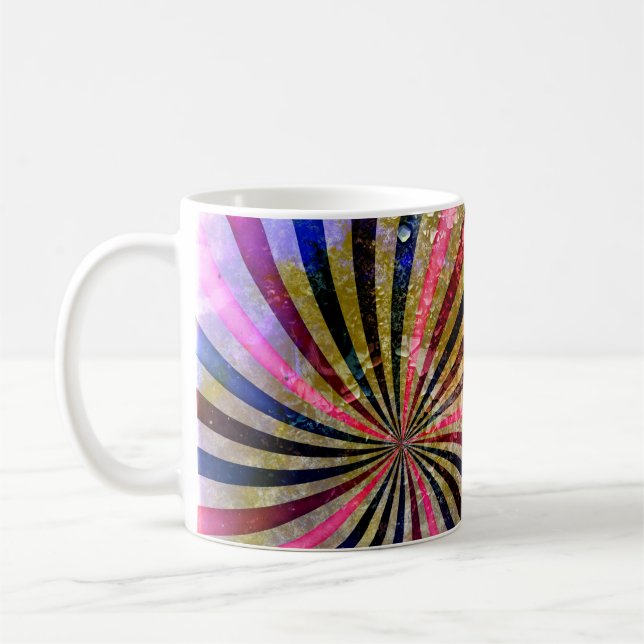 Taza De Café abstract grunge background patternabstract, aged,  (Izquierda)