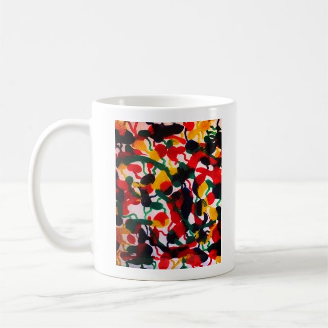 Taza De Café Abstract Mug (Izquierda)