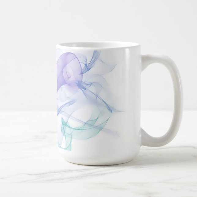 Taza De Café Abstract Purple Haze (Derecha)