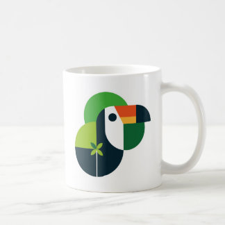 Taza De Café Abstract Toucan Iconic Brazilian Bird Inspired Art