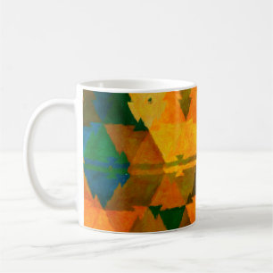 Taza De Café Abstract watercolor texture background. Oil painti