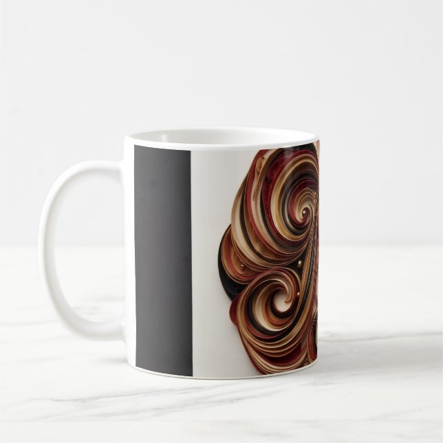 Taza de café abstracta (Izquierda)