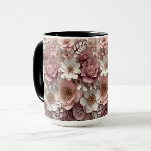 Taza de café abstracta creativa (Anverso izquierdo)